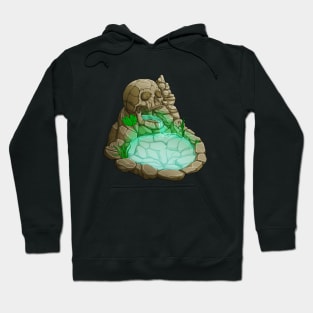 Pond of Death - Nature Skull Pool Hoodie